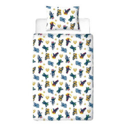 Lego Ninjago Squad Reversible Duvet Set Multicoloured (Single) - thumbnail 2