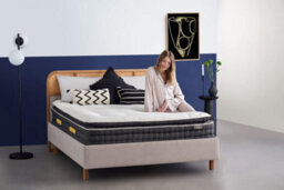 ELLE Decoration The Moonstone Natural Pocket Sprung, Double Mattress, Luxury Wool Handcrafted, Pressure Relief Pillowtop, Temperture Controlled - thumbnail 8