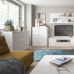 Furniture To Go Fribo 2 Door Wardrobe In White - thumbnail 4