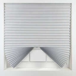 Furnished Stick On Blackout Blinds - No Drill Pleated Shades, Removable Blockout Shutters, White (W)70Cm X (L)150Cm - thumbnail 7