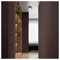 Luminosa Lighting Luminosa Elora Surface Mounted Downlight Burgundy Gx53 - thumbnail 2
