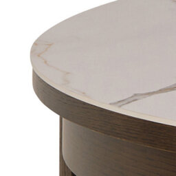 Furniture To Go Southampton Round Extendable Dining Table In Cream Ceramic 120/220 X 120 X 75Cm - thumbnail 9