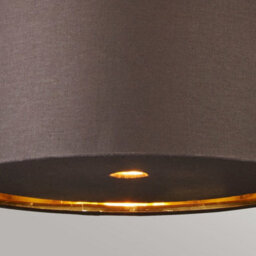Luminosa Lighting Elstead Balance 1 Light Round Ceiling Pendant Brown, Brass, E27 - thumbnail 6