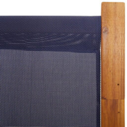 Walplus Dark Blue 5 Panel Room Divider 350X180 Cm Room Screen - thumbnail 6