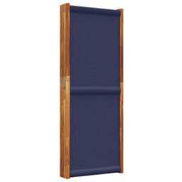 Walplus Dark Blue 5 Panel Room Divider 350X180 Cm Room Screen - thumbnail 5