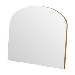Yearn Minimal Plain Mantle Mirror Gold 91(W) X 69Cm(H) - thumbnail 2