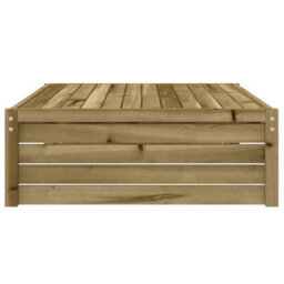 Berkfield Garden Footstool 120X80 Cm Impregnated Wood Pine - thumbnail 5