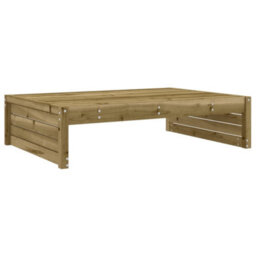 Berkfield Garden Footstool 120X80 Cm Impregnated Wood Pine - thumbnail 2