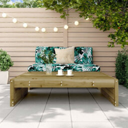 Berkfield Garden Footstool 120X80 Cm Impregnated Wood Pine - thumbnail 3
