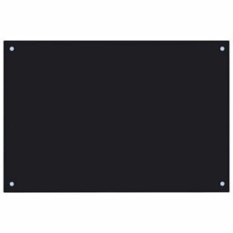 Walplus Kitchen Backsplash Black 90 X 50 Cm Tempered Glass - thumbnail 2
