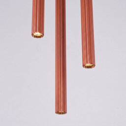 Sollux Lighting Arche Steel Red Ochre 3 Lights Modern Pendant Lamps - thumbnail 9