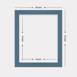 Ak Frames 12X10 Pompadour Picture Mounts To Fit 10X8 Aperture Size - Mount Board Only (No Frame Included) - thumbnail 3