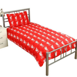 Liverpool Fc Duvet And Pillow Case Set Red (One Size) - thumbnail 2