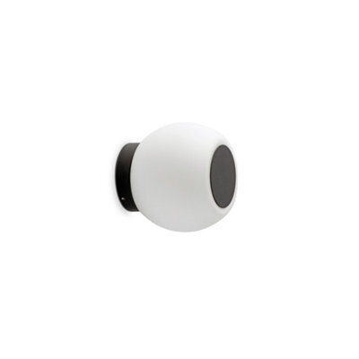 Luminosa Lighting Luminosa Moy Bathroom Wall Lamp Matt Black Ip44 3000K - image 1