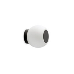 Luminosa Lighting Luminosa Moy Bathroom Wall Lamp Matt Black Ip44 3000K - thumbnail 1