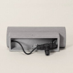 Edit Brinvo 32 Led Outdoor Flush Wall Light Stone Grey - thumbnail 6