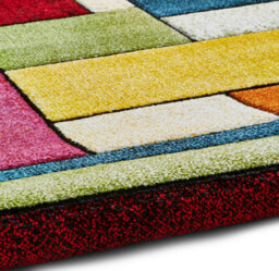 Geometric Multi Rug, Stain-Resistant Rug, Modern Multi Rug For Bedroom, Living Room, & Dining Room-120Cm X 170Cm - thumbnail 5