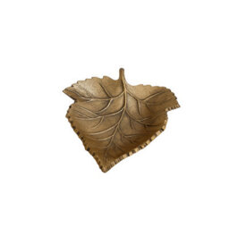 Melody Maison Rustic Bronze Leaf Trinket Tray Dish - thumbnail 6