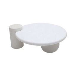Buttercup Farm Geo Modern Abstract Coffee Table - L90 X W105 X H40 Cm - Brown - thumbnail 4