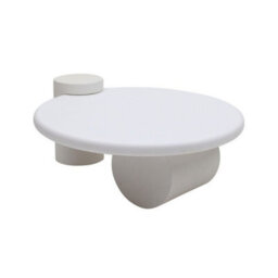 Buttercup Farm Geo Modern Abstract Coffee Table - L90 X W105 X H40 Cm - Brown - thumbnail 3