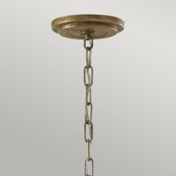 Luminosa Lighting Elstead Argento 3 Light Ceiling Pendant Oxidized Silver Leaf, E14 - thumbnail 2