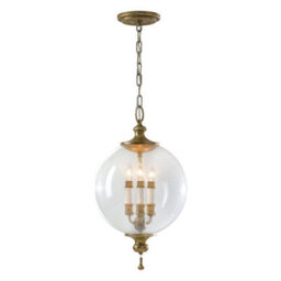 Luminosa Lighting Elstead Argento 3 Light Ceiling Pendant Oxidized Silver Leaf, E14 - thumbnail 1