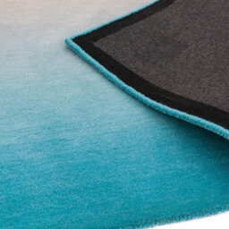 Blue Handmade , Luxurious , Easy To Clean Modern , Plain , Wool Rug For Living Room, Bedroom - 70 X 240 (Runner) - thumbnail 5