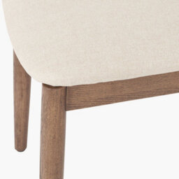Pacific Lifestyle Dark Wood Retro Dining Table And 6 Chairs - thumbnail 9