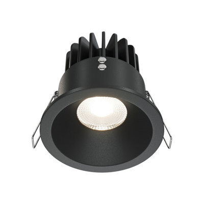 Luminosa Lighting Luminosa Zoom Outdoor Recessed Downlight Black 4000K 970Lm Ip65 - image 1