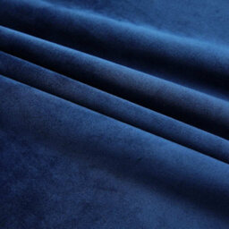 Berkfield Blackout Curtains 2 Pcs With Hooks Velvet Dark Blue 140X245 Cm - thumbnail 3