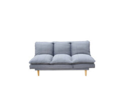 DS Living The Amalfi 3 Seater Sofa In Grey Or Sky Blue - thumbnail 1