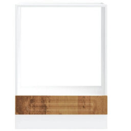 Berkfield Classic Oven Cabinet Kalmar Old Wood Engineered Wood - thumbnail 4