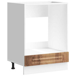 Berkfield Classic Oven Cabinet Kalmar Old Wood Engineered Wood - thumbnail 1