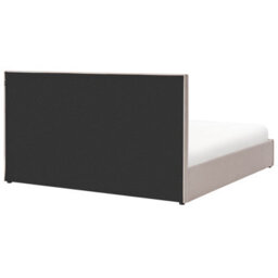 Beliani Ottoman Bed Fabric Quiberon 180 X 200 Cm (Eu Super King) Beige - thumbnail 7