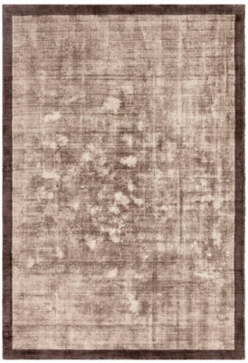 Asiatic Blade Border Charcoal Moleskin 09 Rug-200Cm X 200Cm - image 1
