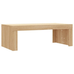 Walplus Coffee Table Sonoma Oak 102X50X36 Cm Engineered Wood - thumbnail 2