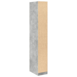 Vidaxl Wardrobe Concrete Grey 30X50X200 Cm Engineered Wood - thumbnail 6