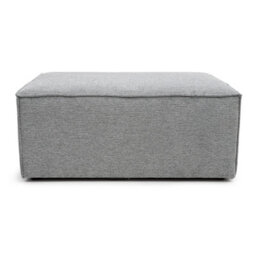 Abakus Direct Doris Basket Weave Footstool With Modular Comfort And Timeless Style - thumbnail 1