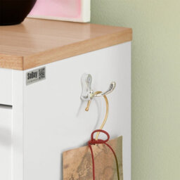 Sobuy Fsr144-Nw,shoe Cabinet 3 Drawers Storage Organizer,wood Effect,w53Xd24Xh115 - thumbnail 6
