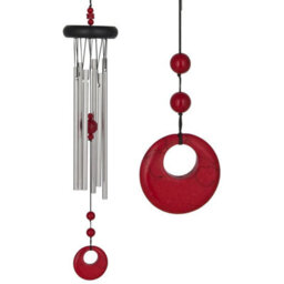Woodstock Outdoor Chakra Wind Chime - Red Coral - thumbnail 4