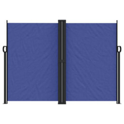 Berkfield Retractable Side Awning Blue 180X1200 Cm - thumbnail 3