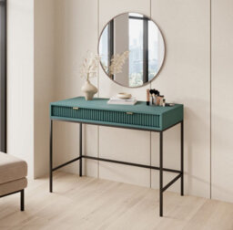 Arte Stylish Nova Desk H780mm W1040mm D500mm In Green - Vibrant Workspace Solution - thumbnail 4