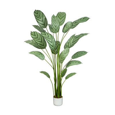 Artificial Bird Of Paradise Tree W/plastic Planter And Artificial Moss For House 180 Cm - image 1