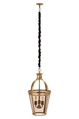 Orsina Caly Pendant Light, Gold, Glass, Metal - image 1