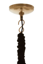 Orsina Caly Pendant Light, Gold, Glass, Metal - thumbnail 4