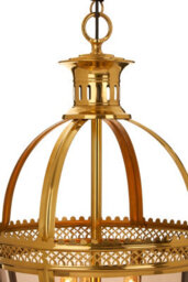 Orsina Caly Pendant Light, Gold, Glass, Metal - thumbnail 5