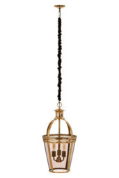Orsina Caly Pendant Light, Gold, Glass, Metal - thumbnail 1