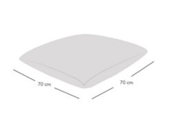 rucomfy Beanbags Rucomfy Indoor Or Outdoor Water Resistant  Floor Cushion Beanbag - Yellow Versatile Lounge Pillow - thumbnail 3