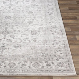 Livabliss Monte Carlo-Vintage Grey Charcoal White Traditional Boho Living Dining Bedroom Rug 160 X 220 Cm Easy Care, Non Shedding - thumbnail 5