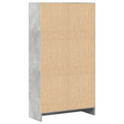 Berkfield Bookcase Concrete Grey 60X24X109 Cm Engineered Wood - thumbnail 6